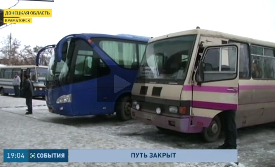 bus in kramatorsk
